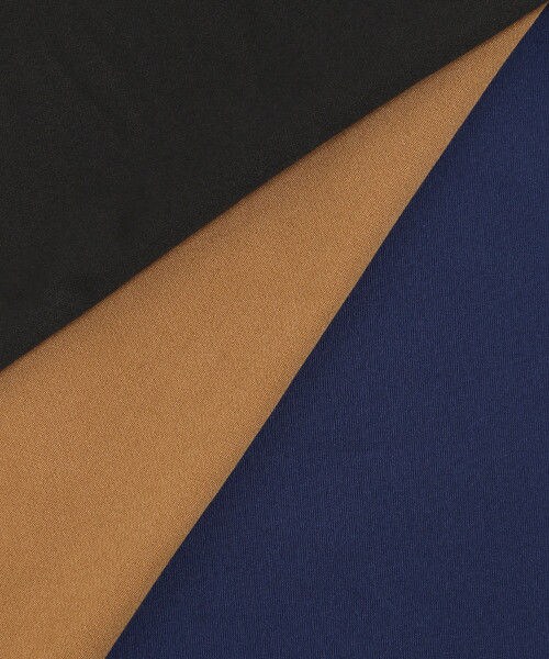 studio CLIP（スタディオクリップ）の「ストレッチサテン裏起毛スリムパンツ（パンツ・ブラック/ベージュ/ブルー）」の13枚目の写真