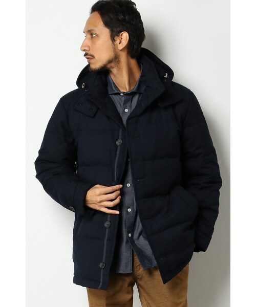 ikka（イッカ）の「ＧＰ　ＴＲダウンコート（その他アウター・メンズ・グレー/ネイビー・Ｍ/Ｌ/ＬＬ）」の2枚目の写真
