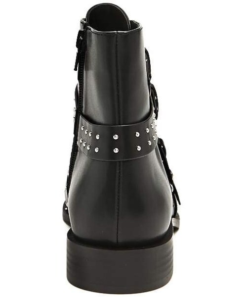 FOREVER 21（フォーエバー トゥエンティーワン）の「Forever 21 Studded Faux Leather Booties（ブーツ・レディース・Black/Gray・5.5/6/7/7.5/10/8/9）」の6枚目の写真