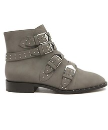 FOREVER 21 | Forever 21 Studded Faux Leather Booties(ブーツ)