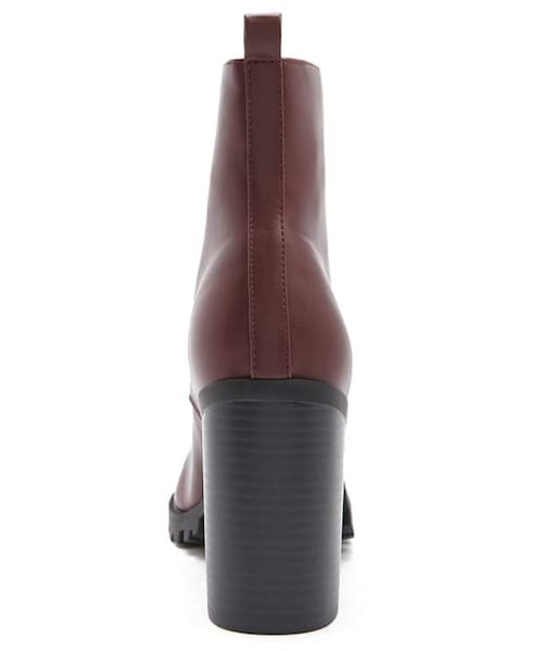 FOREVER 21（フォーエバー トゥエンティーワン）の「Forever 21 Faux Leather Ankle Boots（ブーツ・レディース・Red/Black/White・8/9/10/5.5/6/7/7.5）」の11枚目の写真