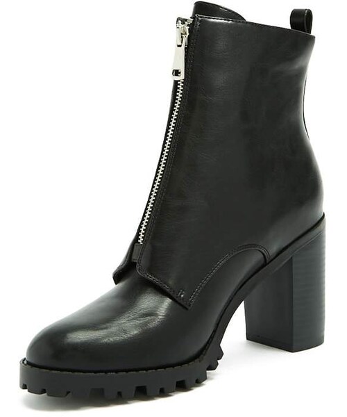 FOREVER 21（フォーエバー トゥエンティーワン）の「Forever 21 Faux Leather Ankle Boots（ブーツ・レディース・Red/Black/White・8/9/10/5.5/6/7/7.5）」の12枚目の写真