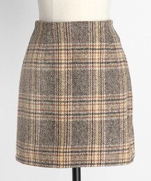 DHOLIC | チェックHラインミニスカート(スカート)