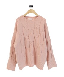 Dailyabout | ラウンドネックケーブルニット(ニット/セーター)