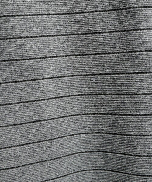 studio CLIP(スタディオクリップ)の「カットコールボーダーVネックプルオーバー(トップス・アイボリー×ホワイト/グレー/ボルドー/ブラウン)」の14枚目の写真