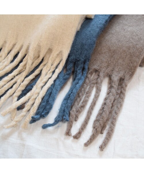 no brand（ノーブランド）の「Fringe Muffler（マフラー・レディース・その他）」の12枚目の写真
