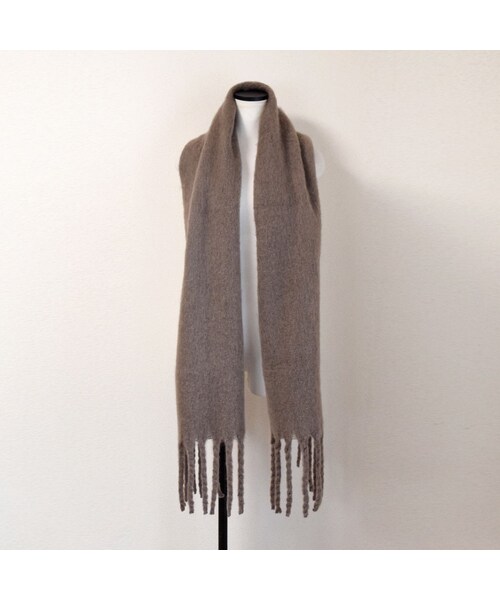 no brand（ノーブランド）の「Fringe Muffler（マフラー・レディース・その他）」の11枚目の写真