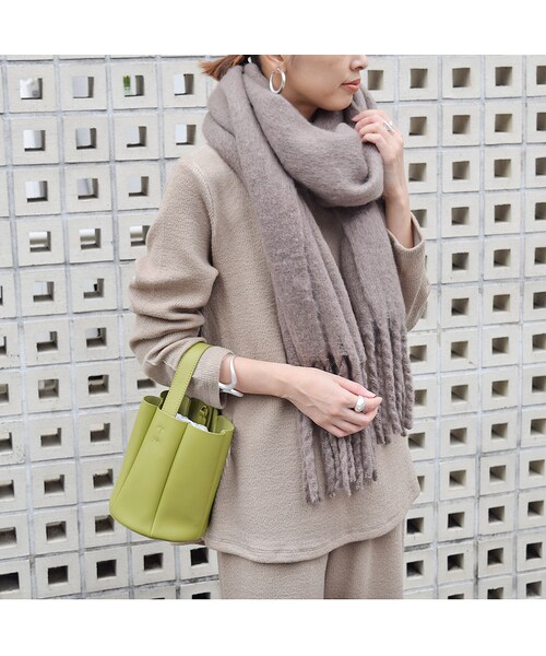 no brand（ノーブランド）の「Fringe Muffler（マフラー・レディース・その他）」の2枚目の写真