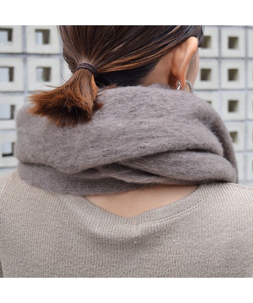 no brand（ノーブランド）の「Fringe Muffler（マフラー・レディース・その他）」の5枚目の写真