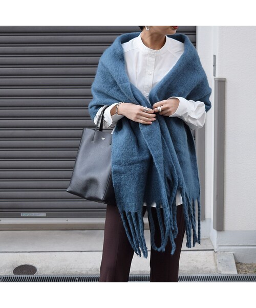 no brand（ノーブランド）の「Fringe Muffler（マフラー・レディース・その他）」の7枚目の写真