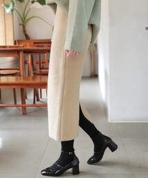 DHOLIC | Hラインスリットニットスカート(スカート)