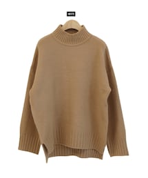 Dailyabout | モックネックスリットヘムニット(ニット/セーター)