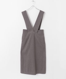 KBF | KBF+千鳥格背心裙(ワンピース/ドレス)