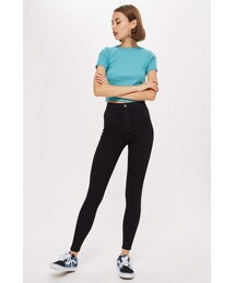 TOPSHOP | Topshop TALL Black Joni Jeans(デニムパンツ)