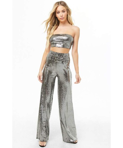 sequin tube top forever 21