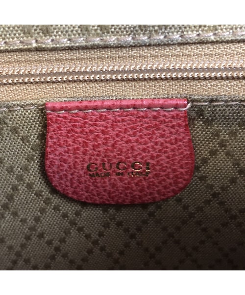 ◎美品◎GUCCI ホースビット スエード ボディバッグ 赤 STORES.jp（ストアーズドットジェーピー）の「GUCCI グッチ