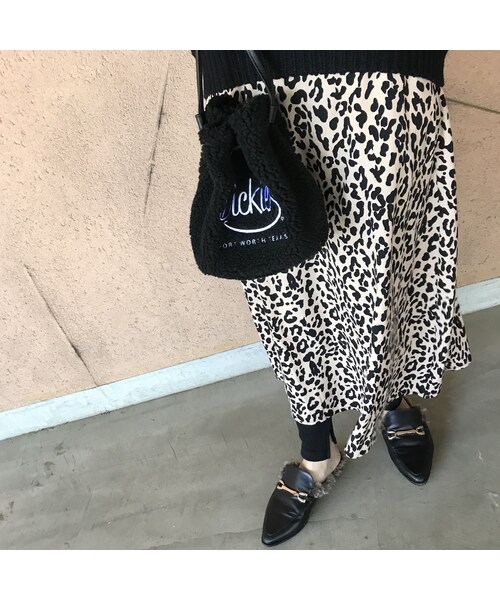 copine（コピン）の「Dickiesボア巾着バッグ（4color）【クリックポスト対象商品】（ハンドバッグ・レディース・その他）」の8枚目の写真