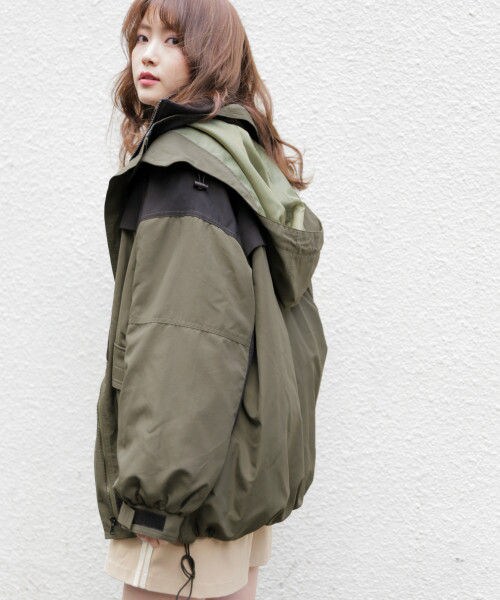 Heather 3WAYライナーツキマンパ ベージュ Heather（ヘザー）の 