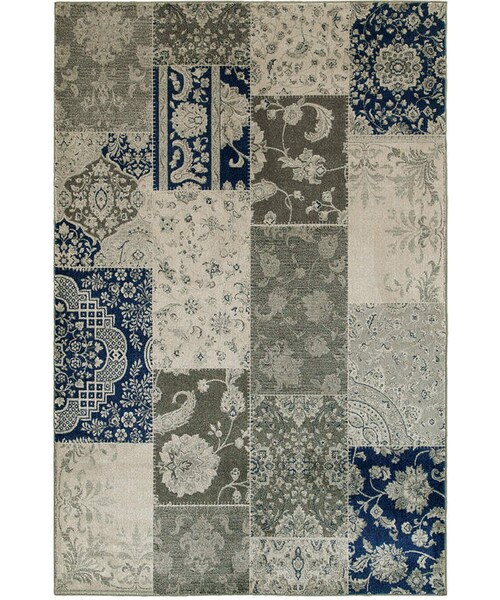 RICHMOND（リッチモンド）の「Oriental Weavers Richmond Patchwork Ivory/Grey 3'10