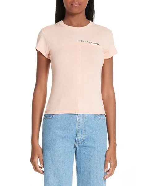 eckhaus latta baby tee