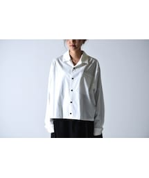 BISHOOL | BISHOOL Cotton Broad Double Cuffs Short Shirts(シャツ/ブラウス)