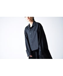 BISHOOL | BISHOOL Cotton Broad Double Cuffs Short Shirts(シャツ/ブラウス)