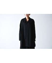 BISHOOL | BISHOOL Wool Gabardine Double Cuffs Big Shirts(シャツ/ブラウス)