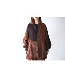 YANTOR | YANTOR Paisley Jacquard Wool Wide Blouson(その他アウター)