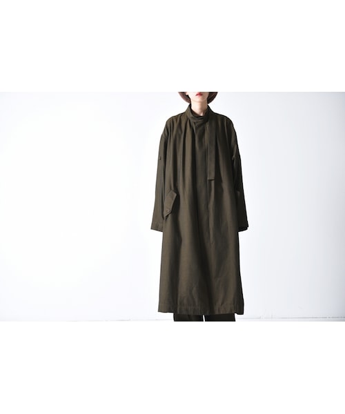tac:tac(タクタク)の「tac:tac BELT COLLOR COAT brown tac:tac(タクタク)の「tac:tac BELT COLLOR COAT brown