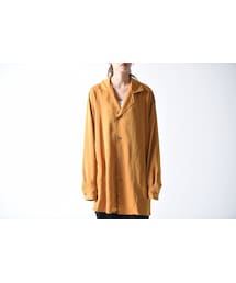 Edwina Horl | Edwina Horl 開襟ビッグシャツ orange(シャツ/ブラウス)
