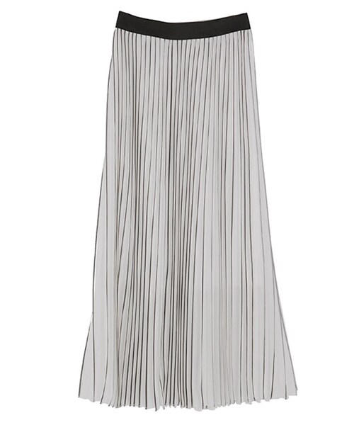 DINT（ディント）の「カラフルプリーツスカート（スカート・レディース・오렌지/화이트・one(44~66size)）」の2枚目の写真