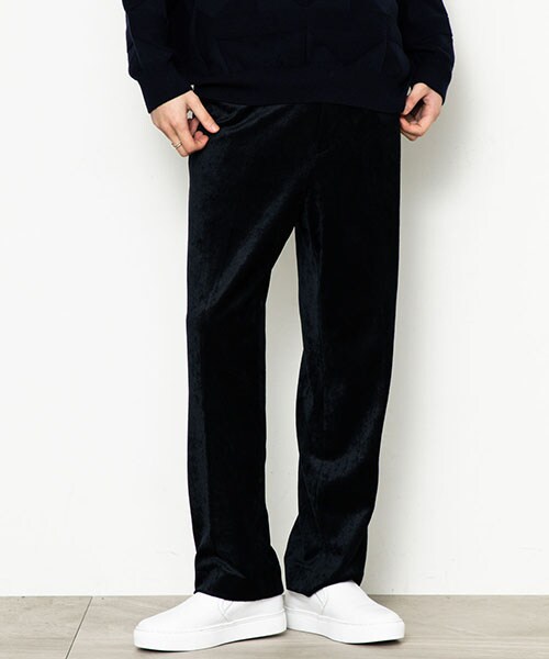 soe（ソーイ）の「テーパードベルベットトラウザー（）」 - WEAR