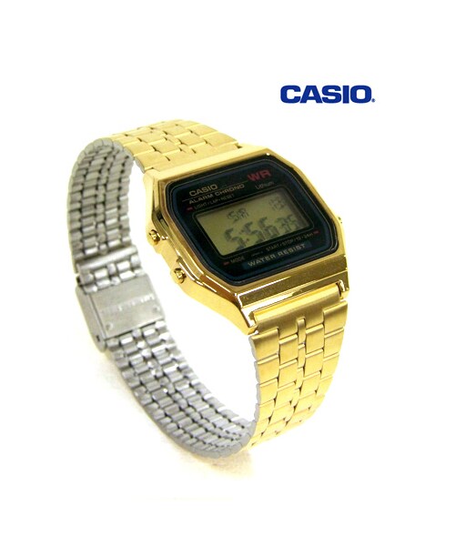 CASIO（カシオ）の「【casio/カシオ】スタンダードデジタルブレスウォッチ（腕時計・レディース・ゴールド・フリー）」の4枚目の写真