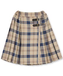 BRANSHES | ラップ風チェックスカート(スカート)