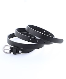 EMMA CLOTHES | 本革ロングレザーナローベルト Real Leather Slim Belt(ベルト)