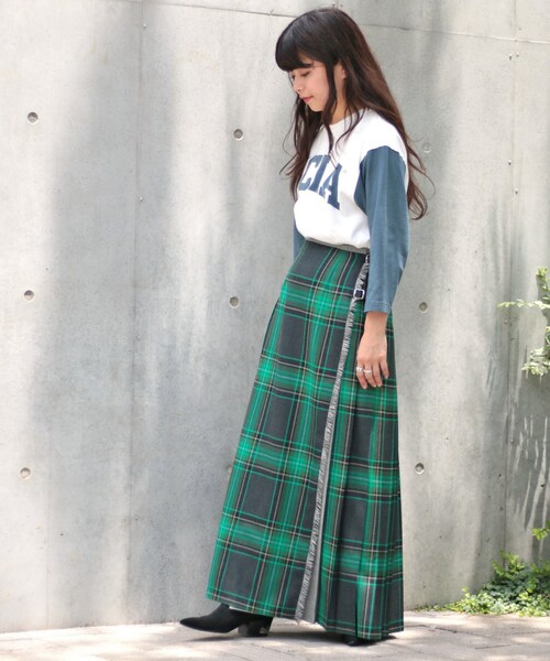 CITYSHOP（シティーショップ）の「《追加予約》ONEIL OF DUBLIN FASHION KILTS【SIZE10GR】（スカート・グリーン/10/-）」の4枚目の写真