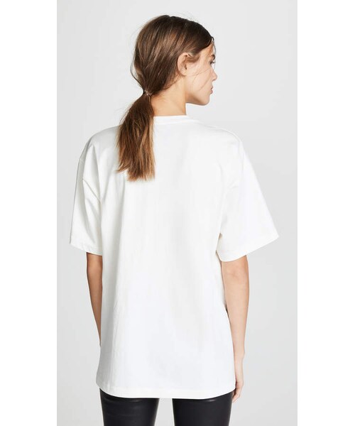 MOSCHINO（モスキーノ）の「Moschino Oversized Christmas Lights Bear Tshirt（Tシャツ/カットソー・レディース・White・XXS/XS/S/M/L/XL）」の4枚目の写真