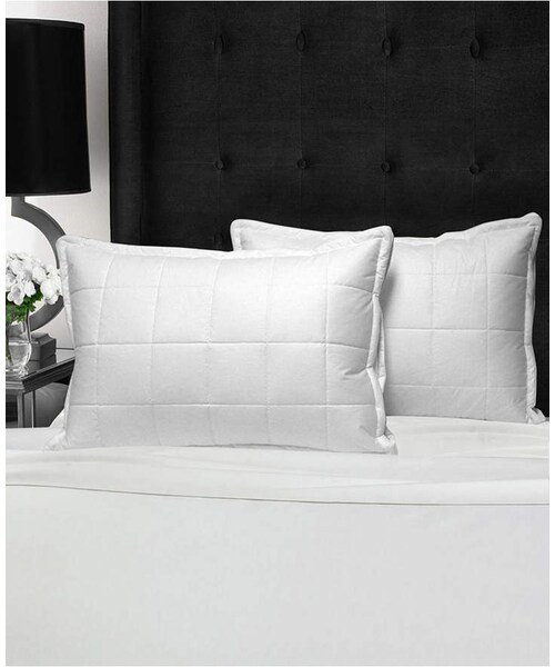 Loft の Swiss Comforts Loft Quilted Downproof Cotton Pillow X30 クッション クッションカバー Wear