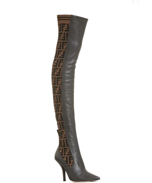 fendi over the knee boots