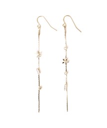 flower | flower twinkle pierce ～ﾌﾗﾜｰﾄｩｲﾝｸﾙﾋﾟｱｽ(ピアス（両耳用）)