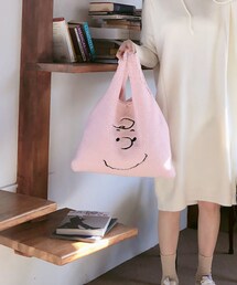 minsshop | スマイルフワフワバッグ(トートバッグ)