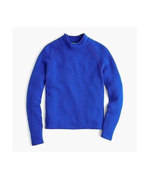 J.CREW（ジェイクルー）の「Women's 1988 rollneckTM sweater in merino wool（ニット/セーター・レディース・Beige/Gray/Blue・Xx-small/X-small/Small/Medium/Large/X-large/Xx-large/3x/2x）」の3枚目の写真