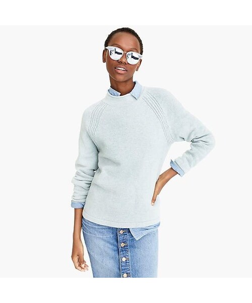 J.CREW（ジェイクルー）の「Women's 1988 rollneckTM sweater in merino wool（ニット/セーター・レディース・Beige/Gray/Blue・Xx-small/X-small/Small/Medium/Large/X-large/Xx-large/3x/2x）」の4枚目の写真