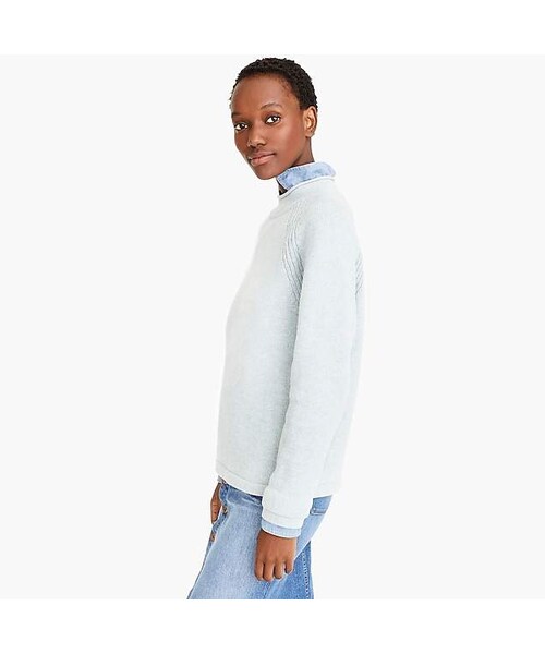 J.CREW（ジェイクルー）の「Women's 1988 rollneckTM sweater in merino wool（ニット/セーター・レディース・Beige/Gray/Blue・Xx-small/X-small/Small/Medium/Large/X-large/Xx-large/3x/2x）」の10枚目の写真
