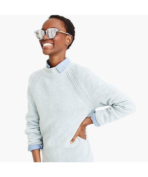 J.CREW（ジェイクルー）の「Women's 1988 rollneckTM sweater in merino wool（ニット/セーター・レディース・Beige/Gray/Blue・Xx-small/X-small/Small/Medium/Large/X-large/Xx-large/3x/2x）」の9枚目の写真