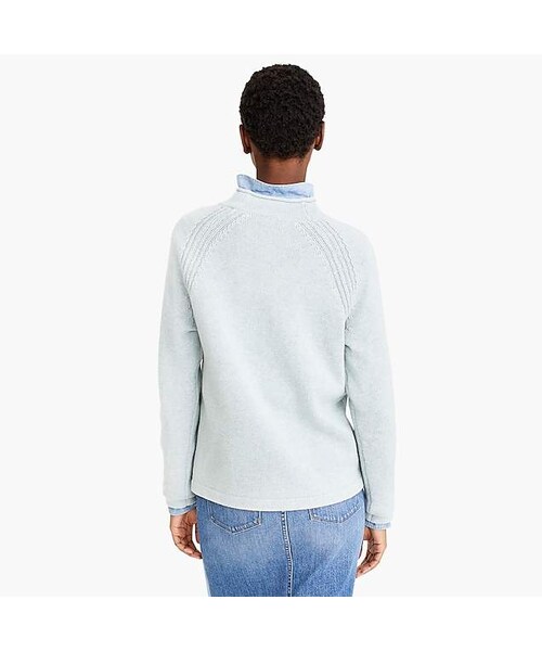 J.CREW（ジェイクルー）の「Women's 1988 rollneckTM sweater in merino wool（ニット/セーター・レディース・Beige/Gray/Blue・Xx-small/X-small/Small/Medium/Large/X-large/Xx-large/3x/2x）」の5枚目の写真