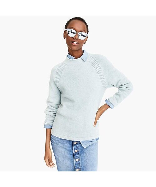 J.CREW（ジェイクルー）の「Women's 1988 rollneckTM sweater in merino wool（ニット/セーター・レディース・Beige/Gray/Blue・Xx-small/X-small/Small/Medium/Large/X-large/Xx-large/3x/2x）」の8枚目の写真