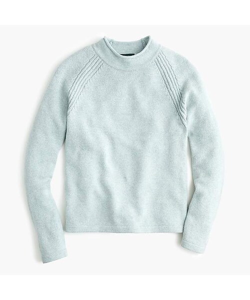 J.CREW（ジェイクルー）の「Women's 1988 rollneckTM sweater in merino wool（ニット/セーター・レディース・Beige/Gray/Blue・Xx-small/X-small/Small/Medium/Large/X-large/Xx-large/3x/2x）」の6枚目の写真
