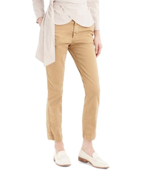 high rise chino pants