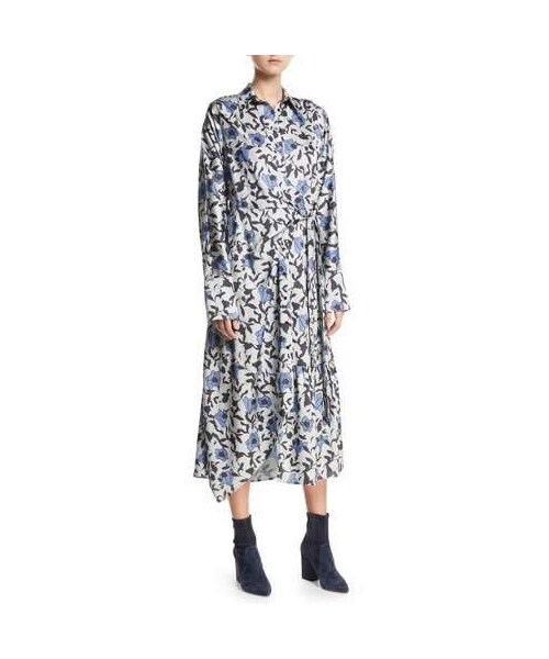 Christian Wijnants（クリスチャンワイナンツ）の「Christian Wijnants Dabba Floral-Print  Button-Front Shirtdress（ワンピース）」
